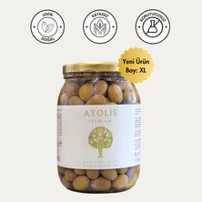 Ayolis Premium Gurme Domat Çizik Yeşil Zeytin Xl 950 G