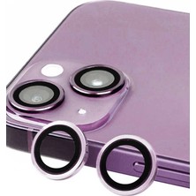 Die Grup Buğz Iphone 14 Raze Metal Kamera Lens - Mor