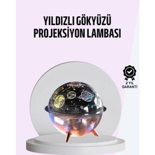 Nemere USB Şarjlı Uzay Temalı Işık Projektörü Hava Nemlendirici