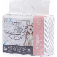 MarkEntegra Diapers Dişi Köpekler Için Külot Xl 10'lu