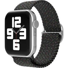 MarkEntegra Newface Apple Watch 38MM Star Kordon - Benekli Siyah