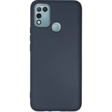 MarkEntegra Newface Infinix Hot 10 Play Kılıf Nano Içi Kadife Silikon - Lacivert