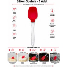 Evolis Kitchen 1 Adet 24 cm Isıya Dayanıklı Silikon Spatula
