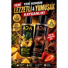 Ada Marketing Ananas ve Çikolata Aromalı Kayganlaştırıcı Jel 150 ml Yenilebilir Özel Formül Ultra Yoğun