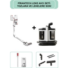Pirantech ES-330 Pro Kablosuz Dikey Süpürge & V22C Koltuk ve Halı Yıkama Makinesi