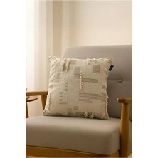 Rolivs Alven Dekoratif Kırlent Kılıfı 47X47 cm Fermuarlı Yıkanabilir (NK1717)