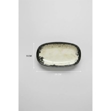12'li Valencia Oval Kayık Tabak 16CM Mega Desen Rinart
