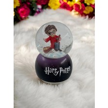 Mobgift Harry Potter Süpürgeli Model Mini Boy Kar Küresi