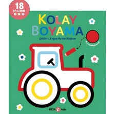 Popüler Sepet Kolay Boyama Çiflikte Yaşam Resim Kitabım