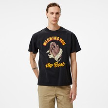 The Hundreds Best Wishes Erkek Siyah T-Shirt