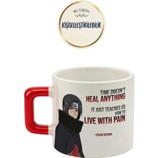 Desene Bak Itachi Uchiha Baskılı Seramik Hediye Kupa Bardak Kişiye Özel Kişiselleştirilebilir Anime