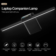 Yesnice Dizüstü MacBook Air Pro/leptop Işık Çubuğu Otomatik Karartma Göz Bakımı Taşınabilir 5000MAH Şarj Edilebilir Şık Tasarım