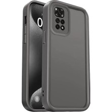 MarkEntegra Newface Xiaomi Redmi 10 2022 Kılıf Viera Silikon - Gri