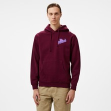 The Hundreds Blurred Slant Pullover Erkek Kırmızı Sweatshirt
