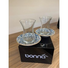 Bonna 6'lı Alhambra Acem Çay Tabağı 11 cm