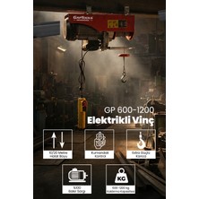GAP Tools Elektrikli Vinç 600I1200KG I GP600-1200