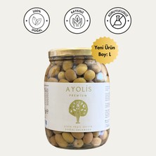Ayolis Premium Gurme Domat Çizik Yeşil Zeytin L 950 G
