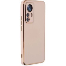 MarkEntegra Newface Xiaomi Mi 12T Pro Kılıf Volet Silikon - Pembe