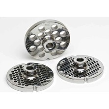 Zenvia Salvador Inox Paslanmaz Kıyma Makinesi Aynası, Ağızı 12 No - 4 mm ZNV-EVVN3263
