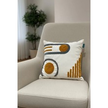 Rolivs Nexa Dekoratif Kırlent Kılıfı 47X47 cm Fermuarlı Yıkanabilir (NK2625)