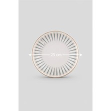 6'lı Venue Çukur Tabak 25CM Dijital Sierra Rinart