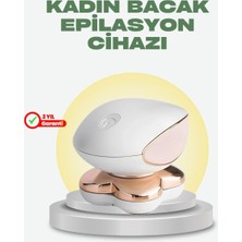 Nemere Vücut Tüy Temizleme Cihazı Ağrısız Tıraş Dört Kesici Başlık