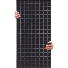 Calperia 45X90 cm Ölçülerinde Siyah Keçe Panel, Akustik Dekor