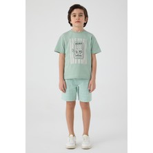 NBT Jeans Bg Store Erkek Çocuk Yeşil Tshirt