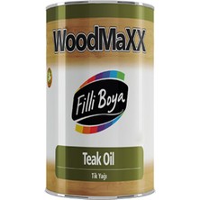 Filli Boya Teak Oil 0,75 lt Şeffaf Renkli Tik Yağı İç Cephe Boyası Kolay Uygulama