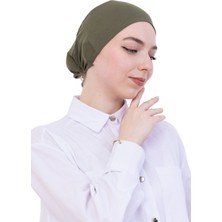 Modish Group Pratik Bone Pamuklu Tesettür Iç Bone, Başörtüsü Için Hazır Viskon Şapka, Namaz Günlük Kullanım Için