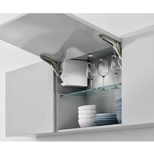 Hafele Free Flap 1.7 E Makas Seti C Gri