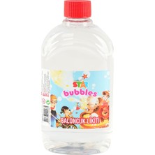 Star Bubbles 1 Ad 500 ml Köpük Baloncuk ve Köpük Tabancası Likiti