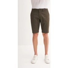 Cazador Slim Fit Bermuda Kısa Dar Paça Şort