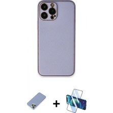 Pileli Store Pilelistore™ iPhone 13 Pro Kılıf Yadigar Klasik - Siyah 3D Antistatik Seramik Nano Ekran Koruyucu + Metal Kamera Lens Koruma Cam - Kuyl