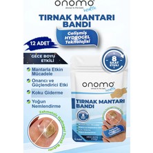 Onomo Health Tırnak Mantarı Bandı, Hidrojel Tırnak Bakımı 12 Adet