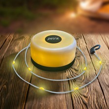 Petrix 34600 Taşınabilir Sarmalı Peri Ledli Kamp Lambası - Beyaz