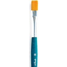 Calperia 384T5 Seri No: 6 Düz Sentetik Fırça