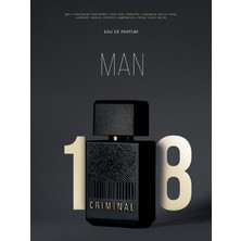 Criminal Man 18 Edp 50 ml Erkek Parfüm