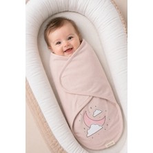 Vauva %100 Pamuklu Bebek Kundak 0-3 Ay Uyku Tulumu