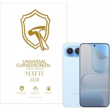 Microcase Honor 500 Pro ile Uyumlu Tpu Nano Mat Ekran Koruma Filmi EKM107
