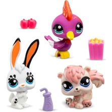 Aesco Bandai Park Pets BF00598 Seti, 3 Evcil Hayvan, Aksesuar, Koleksiyon Kartı ve Sanal Kod, 7. Nesil, Evcil Hayvanlar #99, #100, #101, 4 Yaşından Büyük Çocuklar +