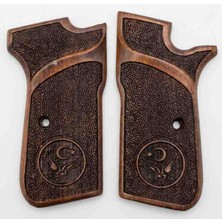 Yücel Av Bayii Browning Fn 1903 Tuğralı Polis Ahşap Tabanca Kabzesi