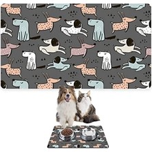 Calperia Emici Su Geçirmez Paspas, 50X35 cm Gri Renk, Kedi ve Köpekler Için