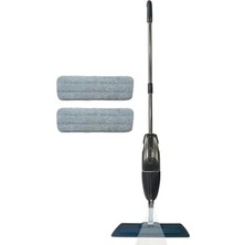 Calperia Gri Sprey Mop, 700CC Su Hazneli, 2 Mop Bezi ile