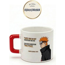 Desene Bak Naruto Pain Baskılı Seramik Hediye Kupa Bardak Anime