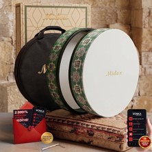 Midex BR-411 Kaliteli Bendir Def Akort Ayarlı El Tutma Oyuklu Çantalı