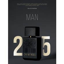 Criminal Man 25 Edp 50 ml Erkek Parfüm
