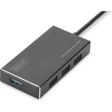 Digitus USB 3.0 Çoklayıcı Alüminyum (4 Port)