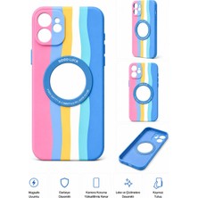 Akbix Accessory iPhone 11 Uyumlu Desenli Renkli Kılıf