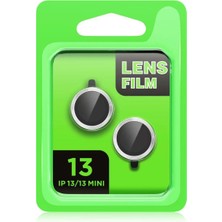 MarkEntegra Apple Iphone 13 Mini Raze Metal Kamera Lens - Yeşil